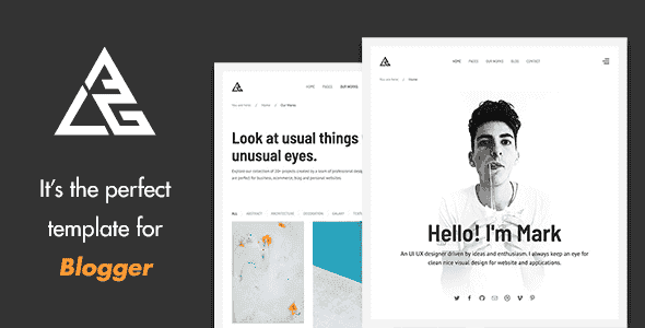 Alex - Portfolio Personal Blogger Joomla 5 Template