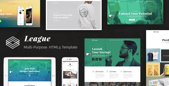 League – Multi-purpose Business HTML Template