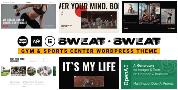 Sweat - Ftiness & Sports Center WordPress Theme