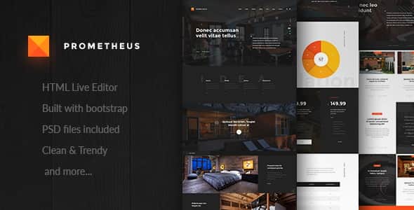 Prometheus – Multipurpose HTML Template