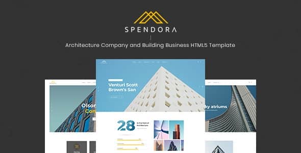 Spendora - Architecture and Building Business HTML Template