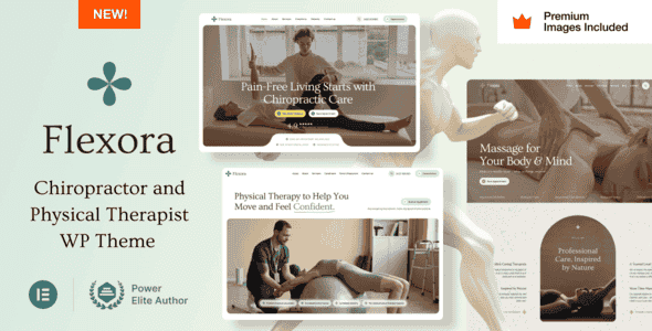 Flexora – Chiropractors Message and Physical Therapists WordPress Theme