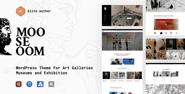 Mooseoom - Art Gallery, Museum & Exhibition WordPress Theme