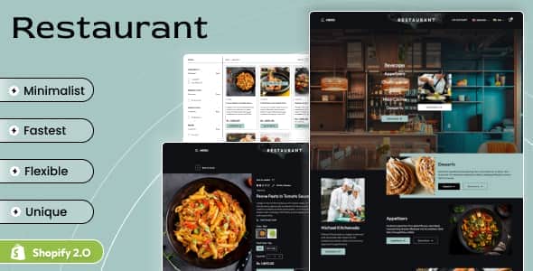 Restaurant - Shopify 2.0 Fast Food & Restaurant Theme