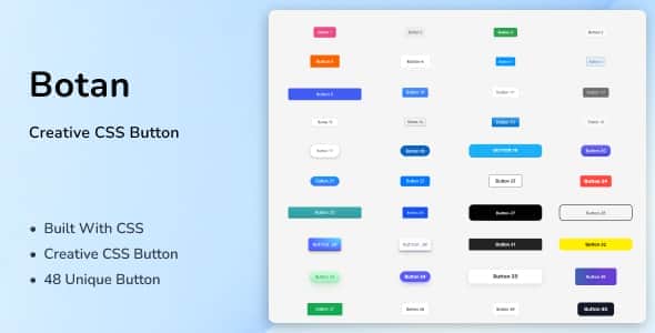 Creative CSS Button - Botan