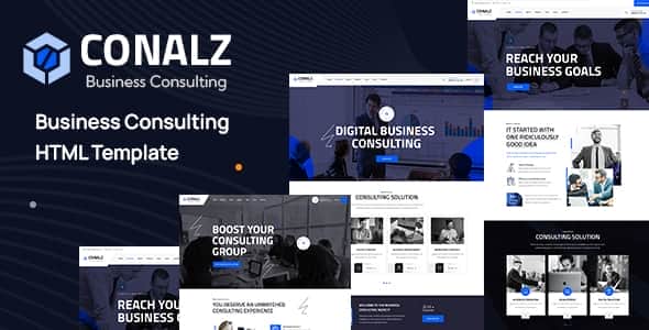 Conalz- Business Consulting HTML Template