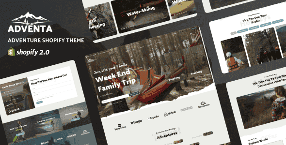 Adventa - Travel & Adventure Store Shopify Theme