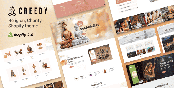 Creedy - Religion, Church & Charity Shopify Theme
