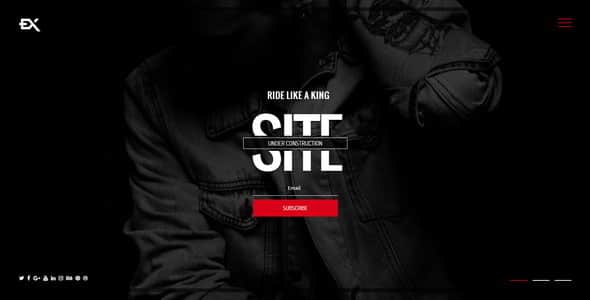 Waits || Responsive Coming Soon Page