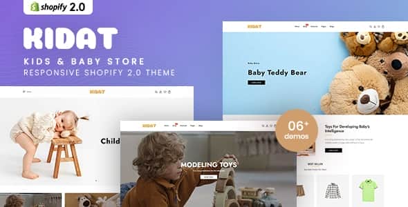 Kidat - Kids & Baby Store Shopify 2.0 Theme