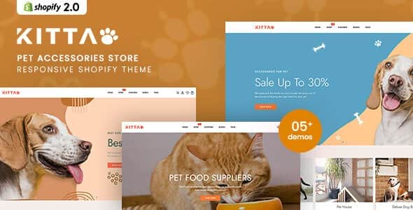 Kitta - Pet Accessories Store Shopify Theme