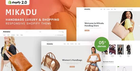Mikadu - Handbags Luxury & Shopping Clothes Shopify Theme