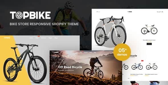 TopBike - Bike Store Responsive Shopify Theme