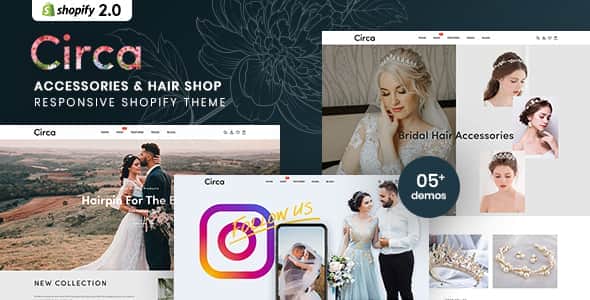 Circa - Accessories & Hair Shop Shopify theme