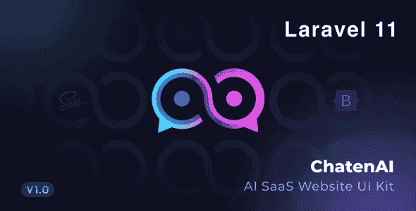 ChatenAi – Laravel 11 - AI SaaS Website + Dashboard UI Kit