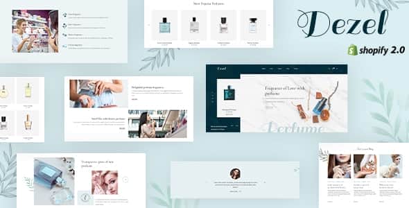 Dezel - Perfume Cosmetics Shopify Theme