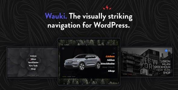 Wauki: Responsive WordPress Menu