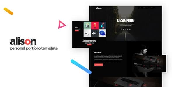 Alison - Portfolio HTML Template